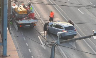 Cum s-a produs accidentul de pe Calea Baciului din Cluj în urma căruia o femeie a ajuns la spital