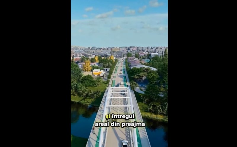 Se construiește un nou pod în Cluj-Napoca. Va fi modernizată și o stradă din zona industrială