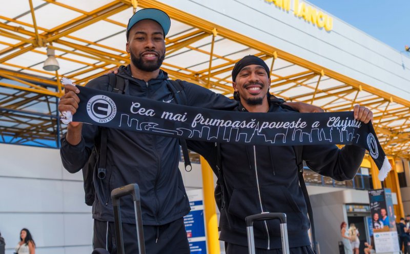 Javon Bess și Otis Livingston au ajuns la Cluj, pregătiți să facă spectacol pentru U-BT