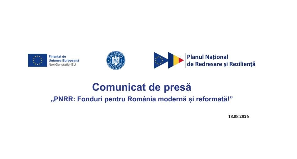 Comunicat de presă privind demararea proiectului “COMUNA CEANU MARE - DESTINAȚIE TURISTICĂ INTEGRATĂ ȘI DIGITALIZATĂ”