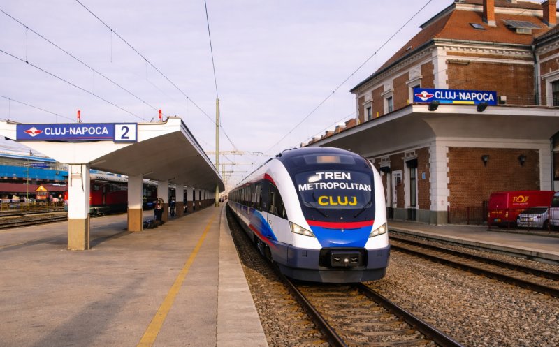 Trenul metropolitan Cluj. A fost depusă o ofertă pentru ramele electrice