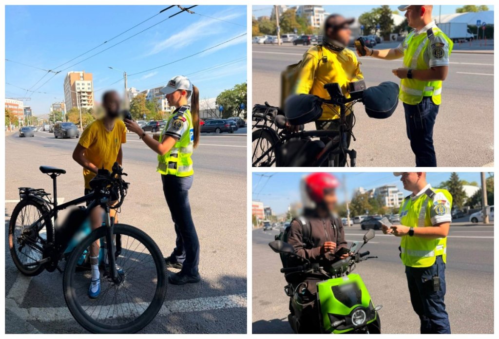 Acțiune amplă în Cluj pentru siguranța pietonilor și a celor pe trotinete! Polițiștii identifică zonele cu risc ridicat