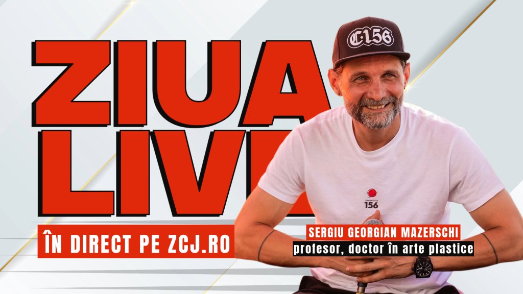 Organizatorul Murals of Youth, Sergiu Georgian Mazerschi, vine la ZIUA LIVE