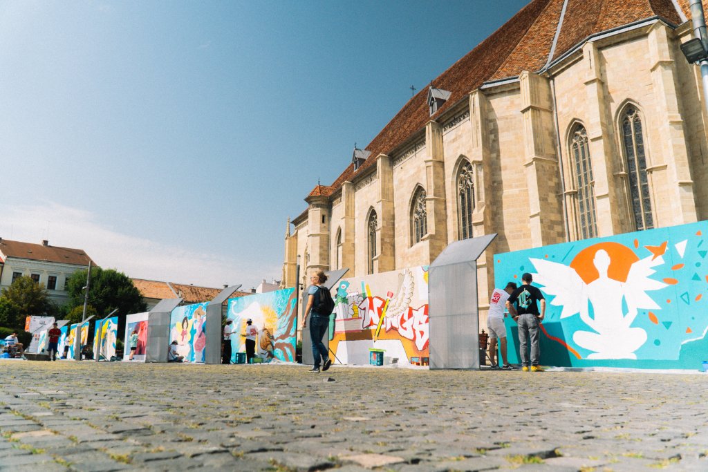 Murals of Youth ajunge la ediția cu numărul 4 și aduce arta murală în centrul Clujului