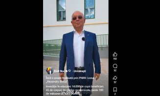 Încă o școală finalizată prin PNRR: Liceul „Alexandru Borza” la Cluj-Napoca 