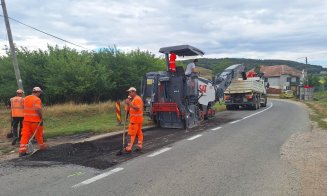 Lucrări de întreţinere curentă şi periodică pe drumul judeţean DJ 150 Viișoara – Frata – Moci