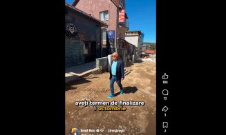 Boc, cartonaș galben pentru RADP pentru șantierul de pe Piezisă: ''Atenție, vă jucați cu viitorul vostru la Cluj"