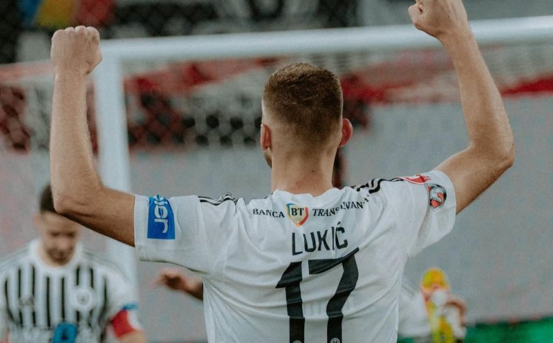 Conducerea Universității Cluj, mesaj categoric despre o posibilă plecare a lui Lukic la FCSB: "Nu se pune problema"