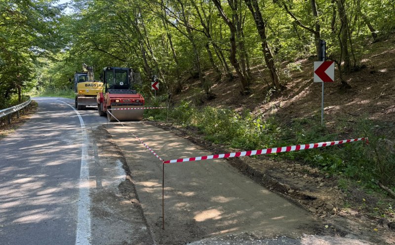 Reparații generale pe un drum județean din Cluj. Se intervine pe 24 de km