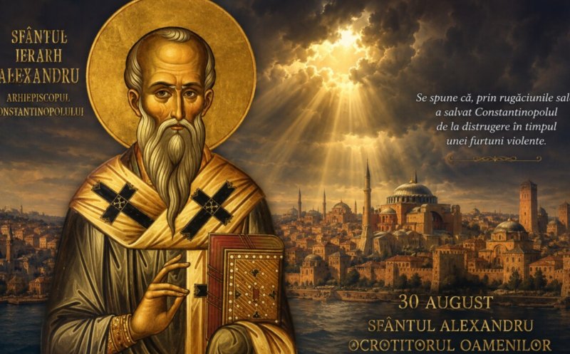 Sfântul Alexandru, sărbătorit pe 30 august. Aproape un milion de români își serbează onomastica. Tradiții și lucruri de evitat