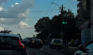Accident rutier pe strada Aurel Vlaicu din Cluj-Napoca. Trafic îngreunat