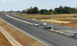 Autostrada Transilvania: Cum arată la 1 septembrie lotul Chiribiș - Biharia: peste 500 de muncitori și 400 de utilaje pe șantier