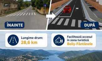 Contract de 150 mil. lei semnat de CJ Cluj. Drumul va facilita accesul în zona turistică Beliș-Fântânele