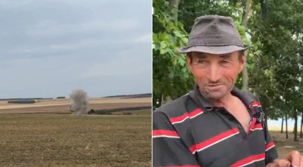 Caz incredibil: un cioban a găsit o dronă cu explozibil și a început să umble la ea. "Țiuia, se aprindeau becurile. Am scos firele..."