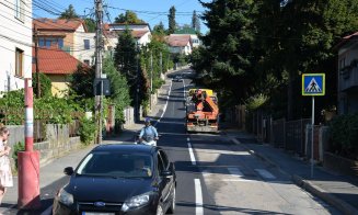 S-au terminat lucrările pe strada C.A. Rosetti din Cluj-Napoca