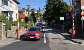 S-au terminat lucrările pe strada C.A. Rosetti din Cluj-Napoca