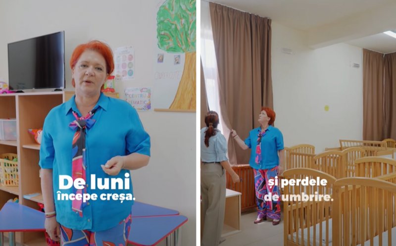 Primărița din Apahida, vizită înainte de începerea anului școlar la Creșa din Câmpenești: „Totul este pregătit”