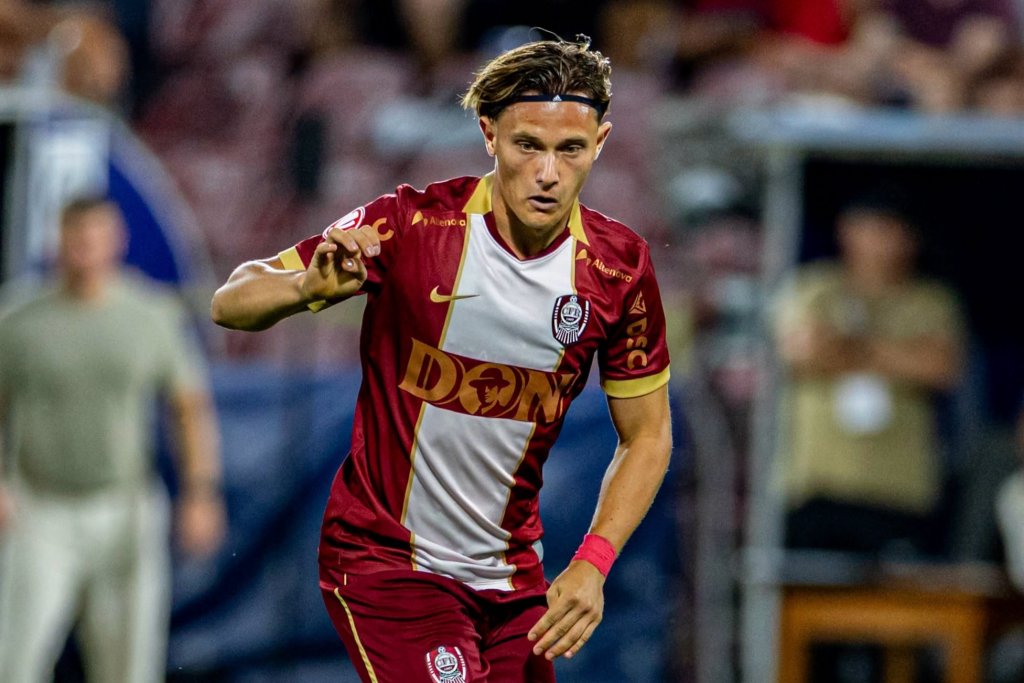 CFR Cluj a refuzat prima ofertă pentru Lorenzo Biliboc. Ce sumă așteaptă conducerea din Gruia
