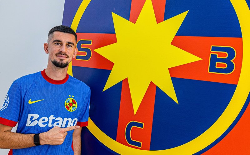 Meriton Korenica, prezentat oficial la FCSB după transferul de la CFR Cluj