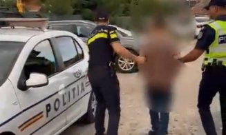 Tânăr de 18 ani, beat criță, în arest după o cursă nebună în Apahida! A furat o dubă și a băgat-o în parapet când a văzut poliția