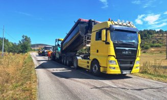 Un drum județean din Cluj a intrat în reparații. Ce lucrări se execută