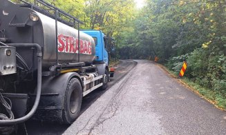 Un drum județean din Cluj a intrat în reparații. Ce lucrări se execută