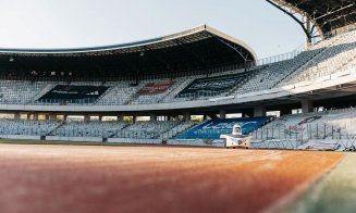 OZN pe Cluj Arena? Doar un vehicul solar pe circuit