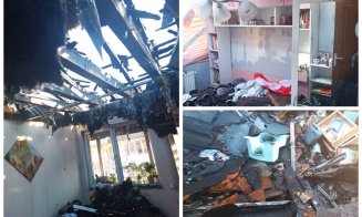 Apel la solidaritate pentru familia unui elev de clasa a VII-a, rămasă fără locuință după incendiul devastator din Florești