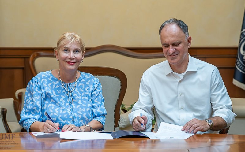 UMF Cluj își extinde colaborarea cu diaspora medicală. Acord cu o federație româno-americană pentru proiecte comune de educație și cercetare