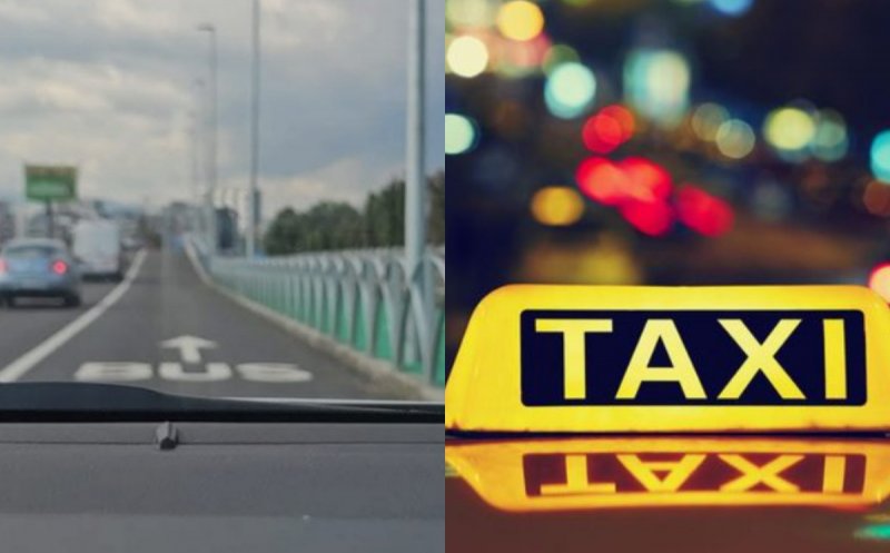 Poliția Română face lumină în scandalul benzii dedicate din Florești: au voie sau nu taxiurile să circule pe banda de transport public?