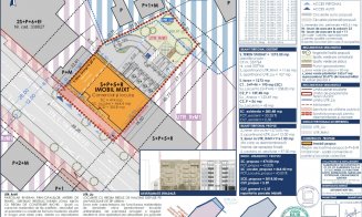 Bloc cu 6 etaje propus pe strada Constantin Brâncuși