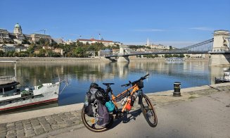 1.400 de kilometri pentru Diana. Un student din Cluj a plecat singur pe bicicletă spre Berlin ca să salveze o fetiță de 13 ani