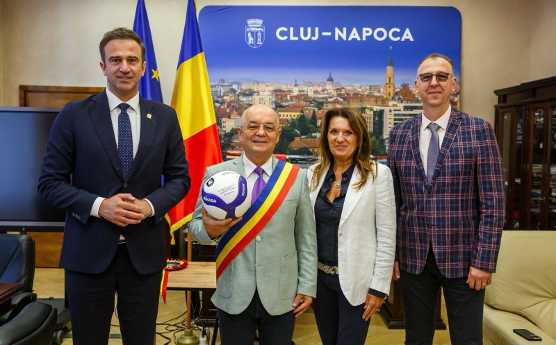 Președintele Confederației Europene de Volei (CEV) laudă Clujul