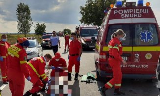 Accident grav pe drumul Cluj-Oradea: două motociclete și un autocamion, implicate