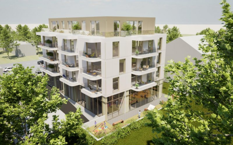 Bloc nou pe granița dintre Cluj-Napoca și Baciu. Cine îl construiește