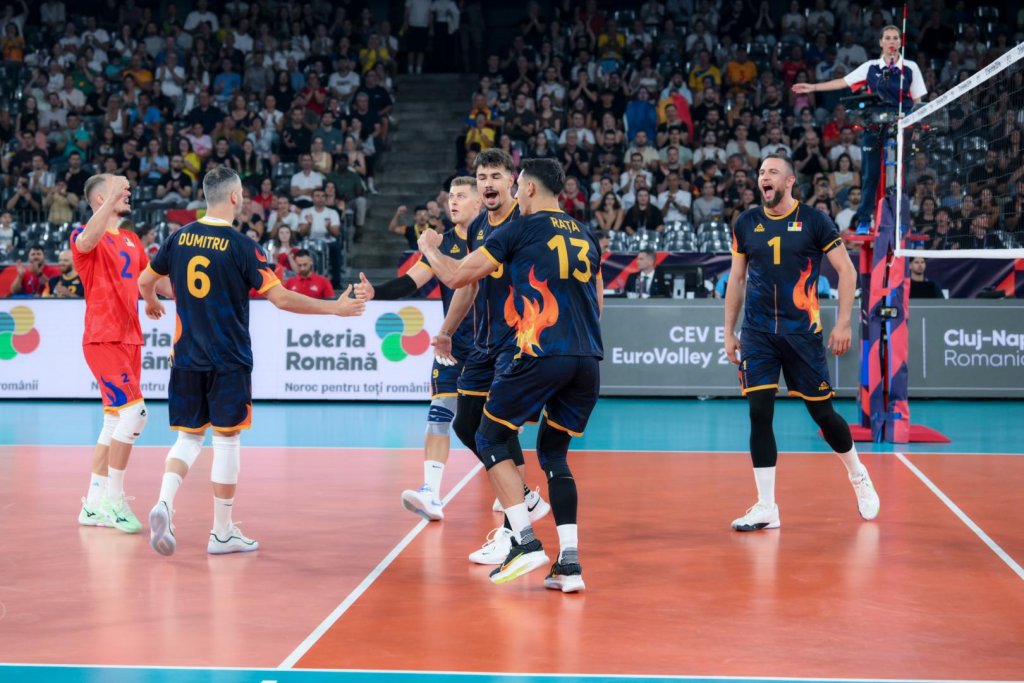 România, victorie mare în fața Turciei la EuroVolley 2026