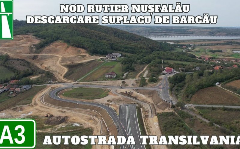 Restricții majore pe Autostrada Transilvania. Se închide complet circulația pe un sector