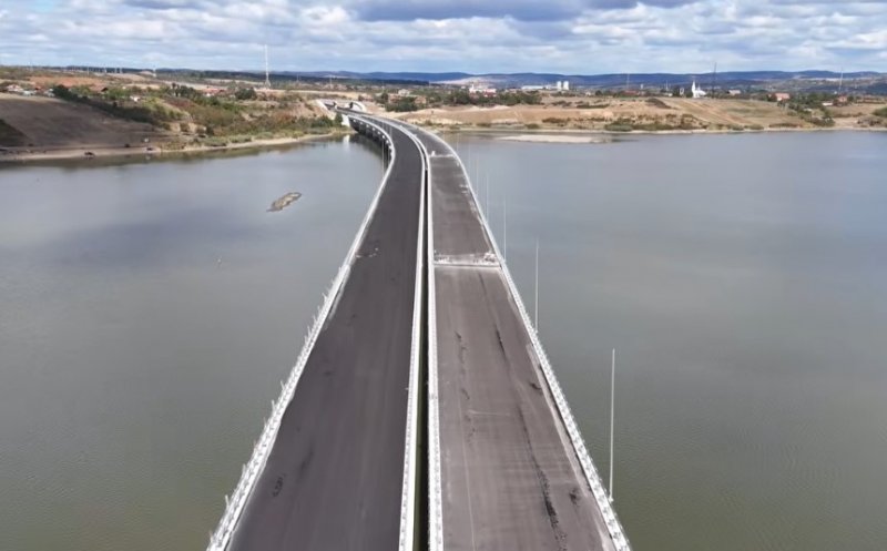 Cum arată acum viaductul impresionant Suplacu de Barcău de pe Autostrada Transilvania