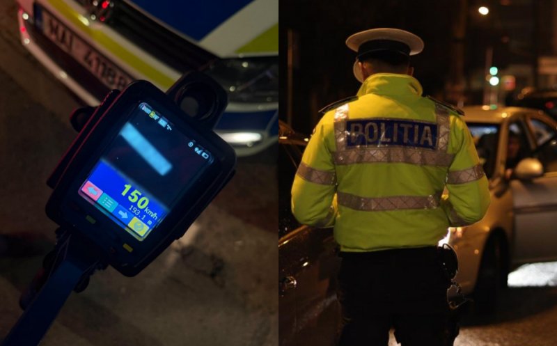 Viteză de 150 km/h pe Calea Turzii, noaptea. Un tânăr de 28 de ani a rămas fără permis pentru 120 de zile, dar să vezi ce amendă a primit