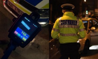 Viteză de 150 km/h pe Calea Turzii, noaptea. Un tânăr de 28 de ani a rămas fără permis pentru 120 de zile, dar să vezi ce amendă a primit