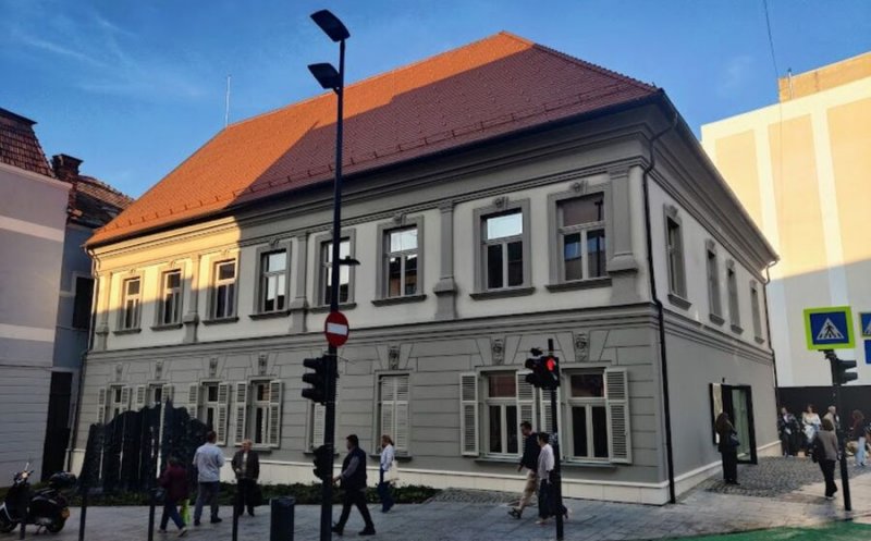 O casă cumpărată de Ghenie, resturată 10 ani, nou spațiu de artă al Clujului. A fost sală de bal, spital și cuprinde Turnul Cizmarilor