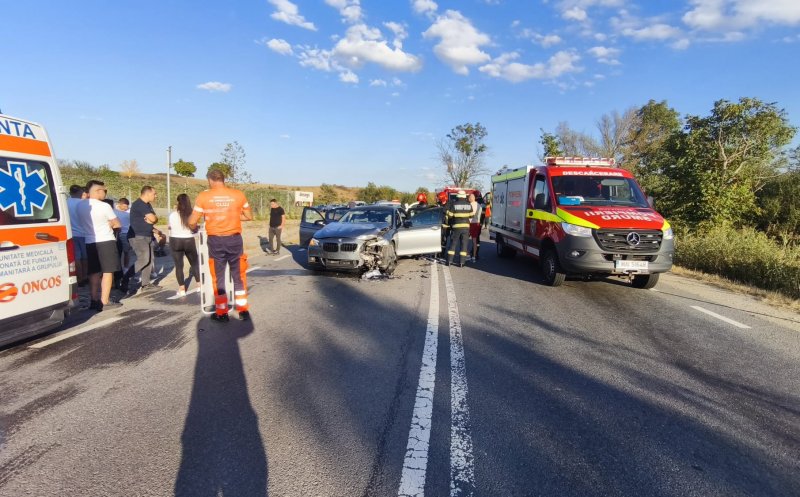 Accident în Topa Mică - Un bărbat a ajuns la spital