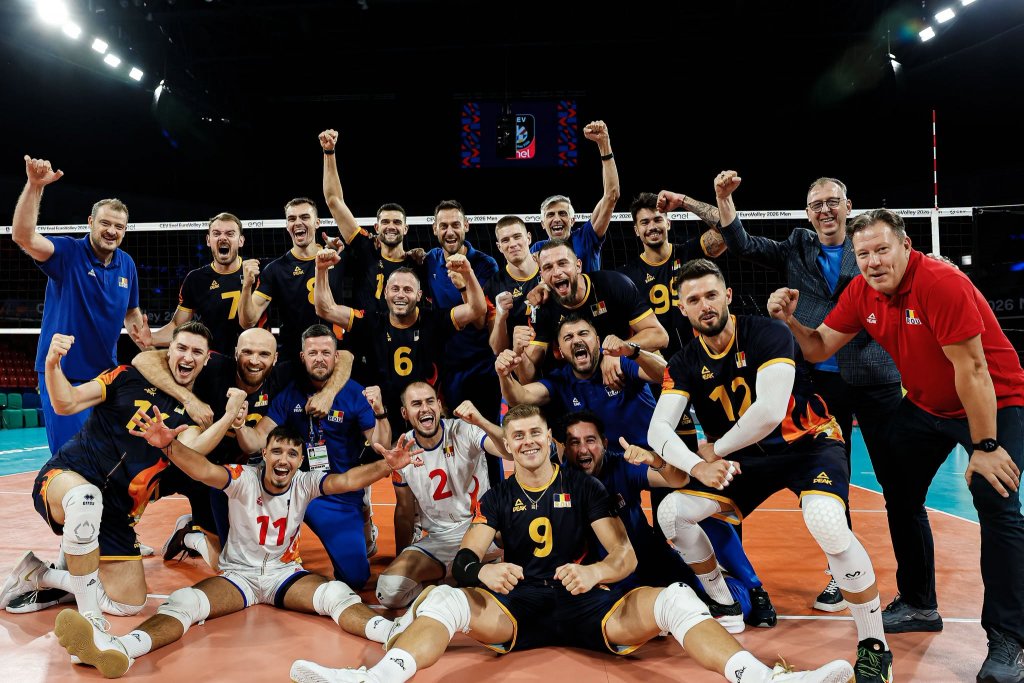 Românii țintesc sus după o nouă victorie mare la EuroVolley 2026: "Putem ajunge în semifinale"
