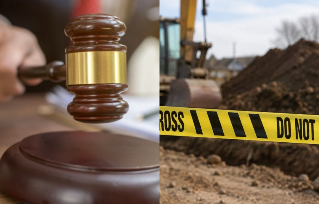 Tragedie cumplită la lucrările de canalizare: un muncitor a murit după ce pământul s-a surpat peste el. Ce au decis magistrații Curții de Apel Cluj