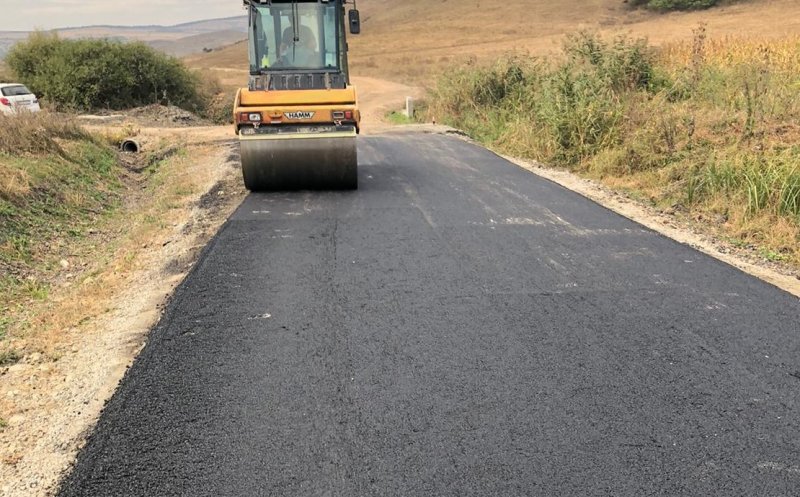 S-au terminat lucrările pe un nou drum județean din Cluj