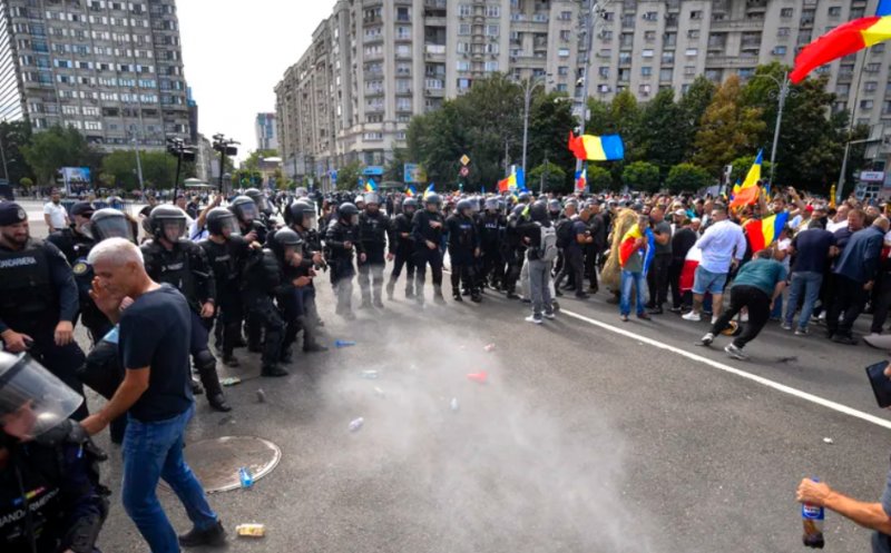 Percheziții în Cluj și alte 14 județe, după violențele de la protestul ciobanilor. 30 de persoane, duse la audieri