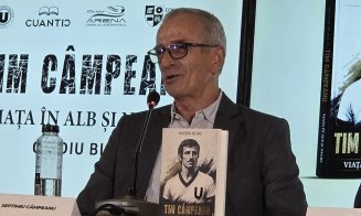 Idolul tribunelor clujene și-a povestit viața. A fost lansată cartea "Tim Câmpeanu – Viața în alb și negru"