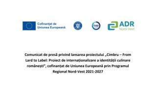 Comunicat de presă privind lansarea proiectului „Cimbru – From Lard to Label: Proiect de internaționalizare a identității culinare românești”
