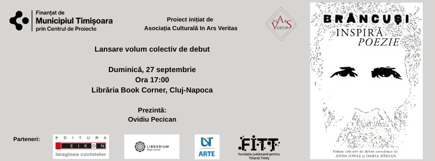 Lansarea volumului „Brâncuși inspiră poezie” – o întâlnire între sculptură, cuvânt și creativitatea unei noi generații