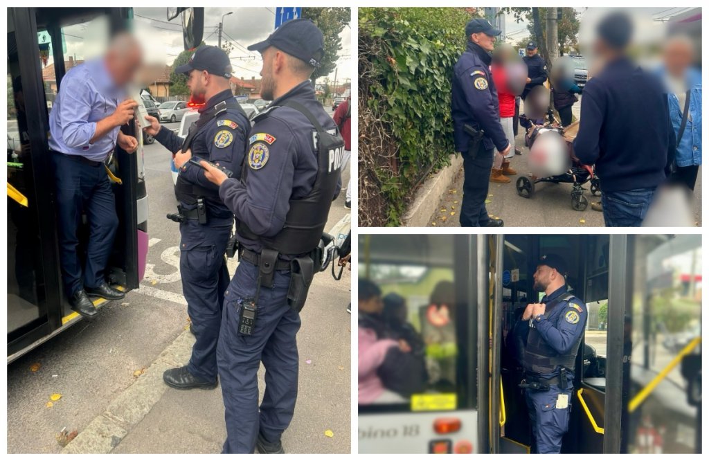 Razie de amploare în autobuzele din Cluj-Napoca: ce măsuri au luat polițiștii